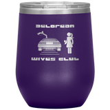 DeLorean Wive's Club Wine Tumbler