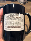 DeLorean VIN Plate Mug - 15 ounce
