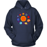 Planets - Sun and Planets Hoodie