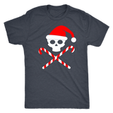 Christmas - Skull and Candy Canes Shirt