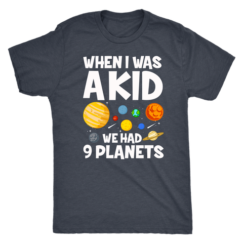 Planets - We Had 9 Planets Shirt