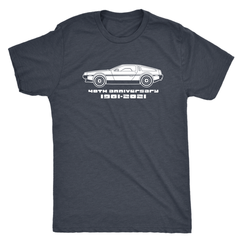 DeLorean Silhouette - 40th Anniversary Shirt