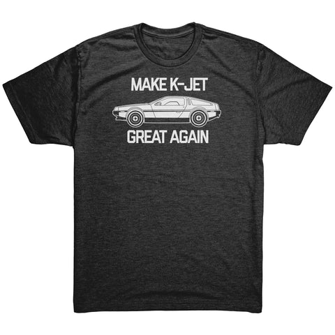 DeLorean Silhouette - Make K-JET Great Again Shirt