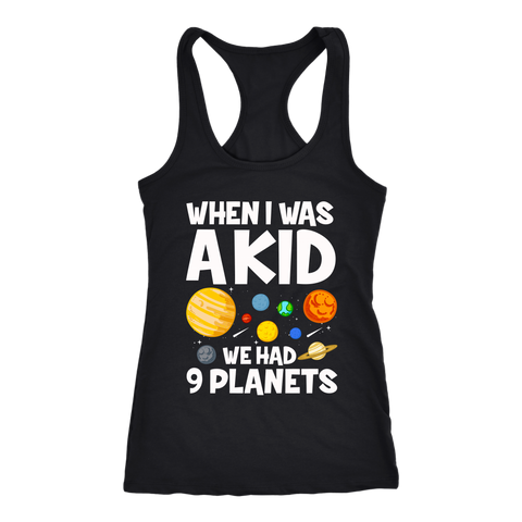 Planets - We Had 9 Planets Tank
