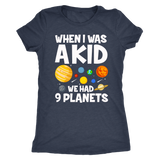 Planets - We Had 9 Planets Shirt